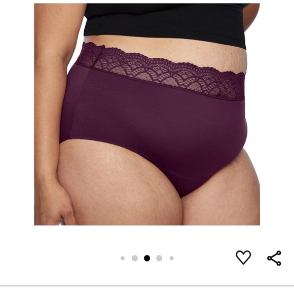 Hi-Waist Underwear, Holds up to 100ml or 6tbps or 1/4 Cup Worth of Liqui… - Picture 5 of 7